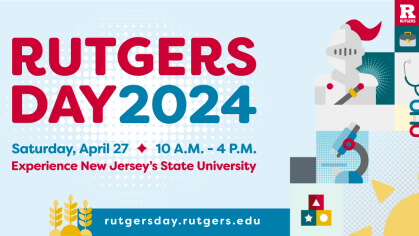 Rutgers Day 2024 graphic banner.