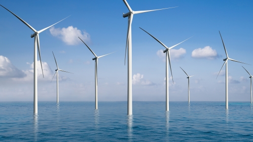 Off shore wind turbines