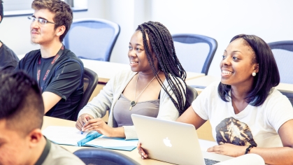 students in classroom