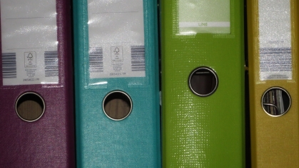 Colorful binders