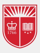 Rutgers shield in red