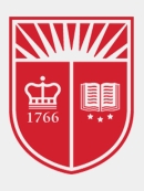 Rutgers shield in red