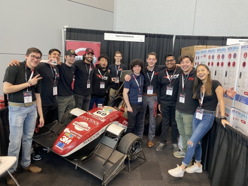 Rutgers Formula Race Team at 2022 New York Auto Show