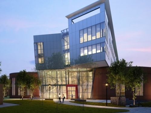 Rutgers University modern building