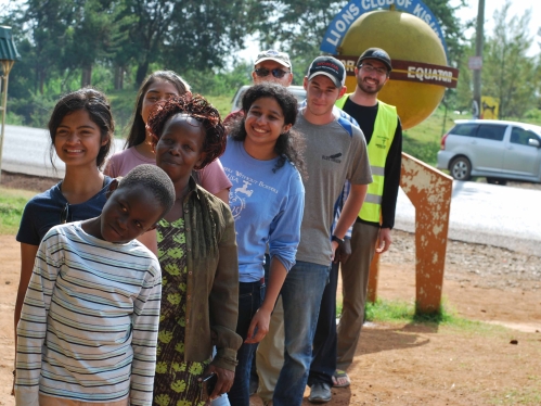 Group of students in Kenya