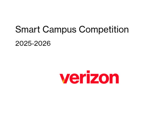 Words "Smart Campus Competition" followed by "2025-2026" and the Verizon logo