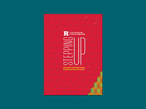 Cover of the Stepping Up brochure