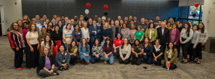 Group shot of SoE staff 2026